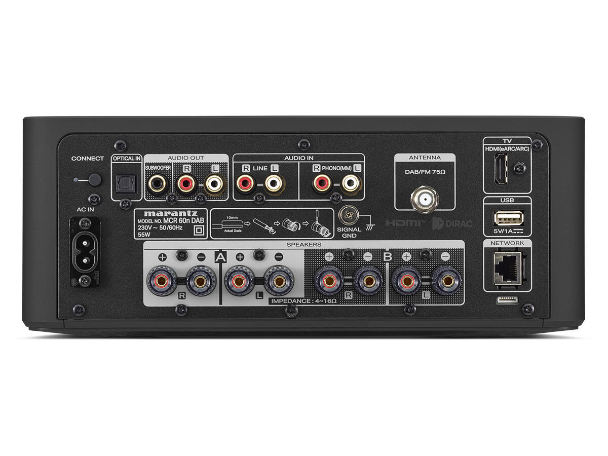 Hálózati audiolejátszó – MCR 60n DAB