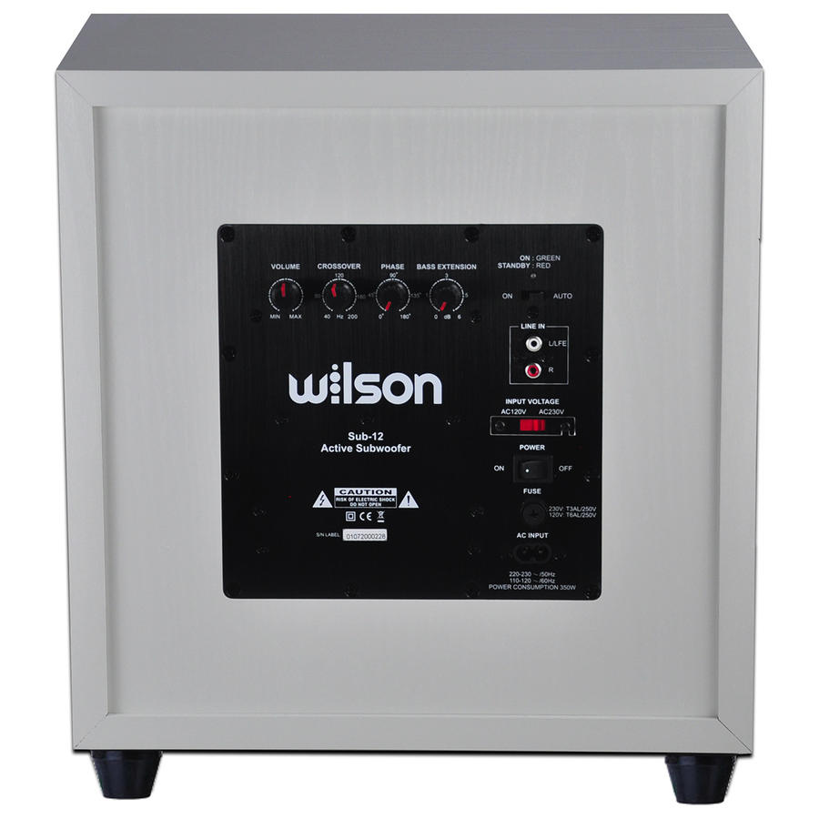 Aktív mélysugárzó - subwoofer – SUB-12 (WHITE)