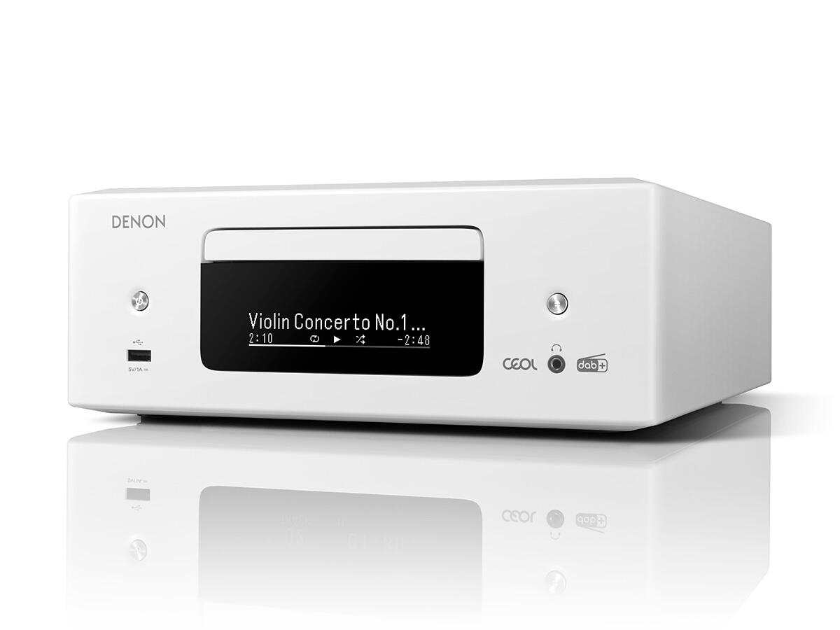 Sztereó CD/rádióerősítő – RCD-N12 DAB (WHITE HGL)