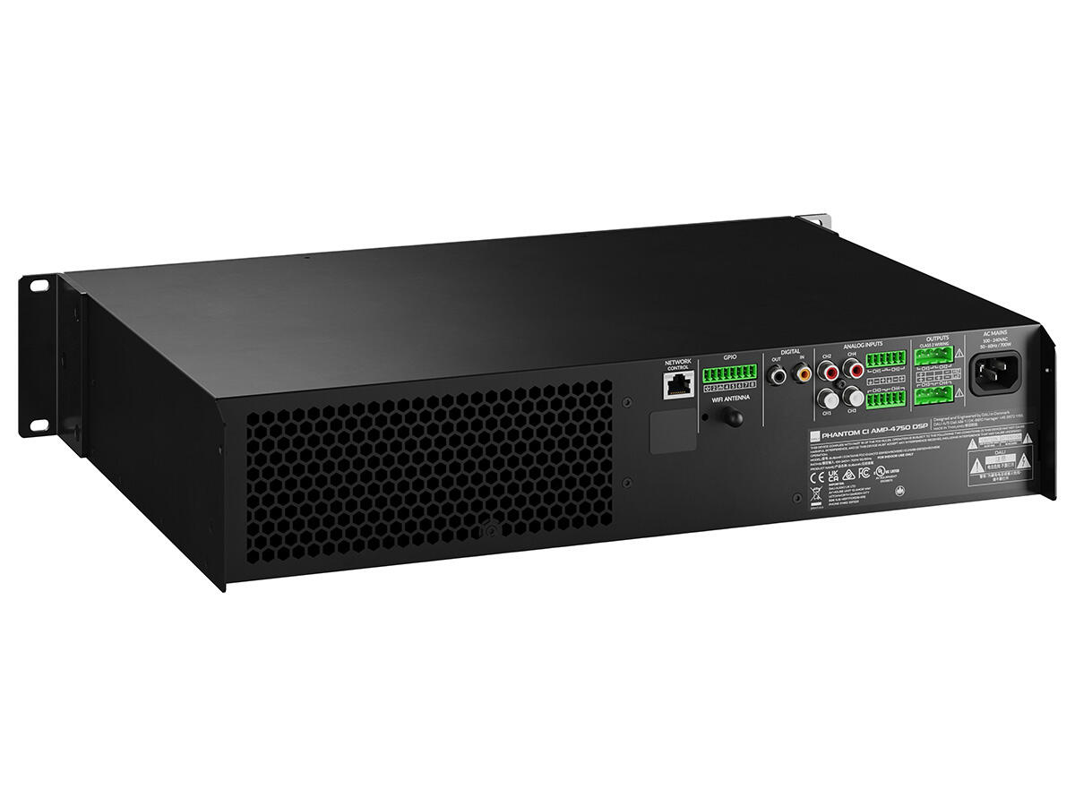 Integrált erősítő – PHANTOM CI AMP-4750 DSP