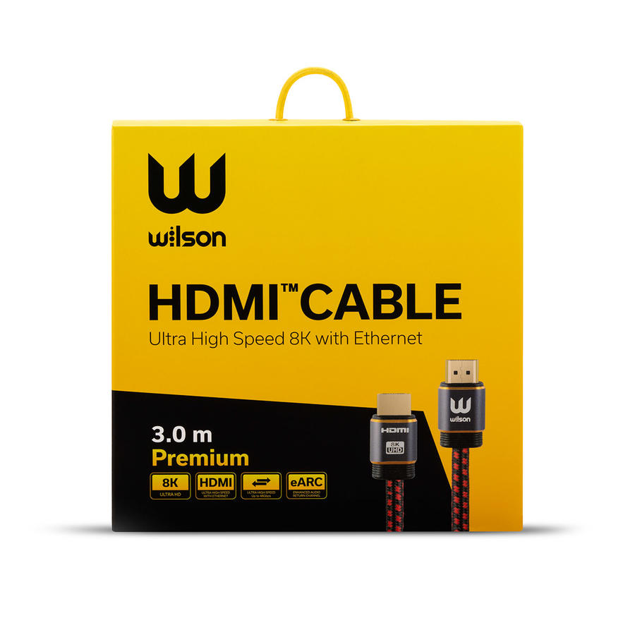 Prémium HDMI kábel – WILSON PREMIUM HDMI CABLE 3.0M