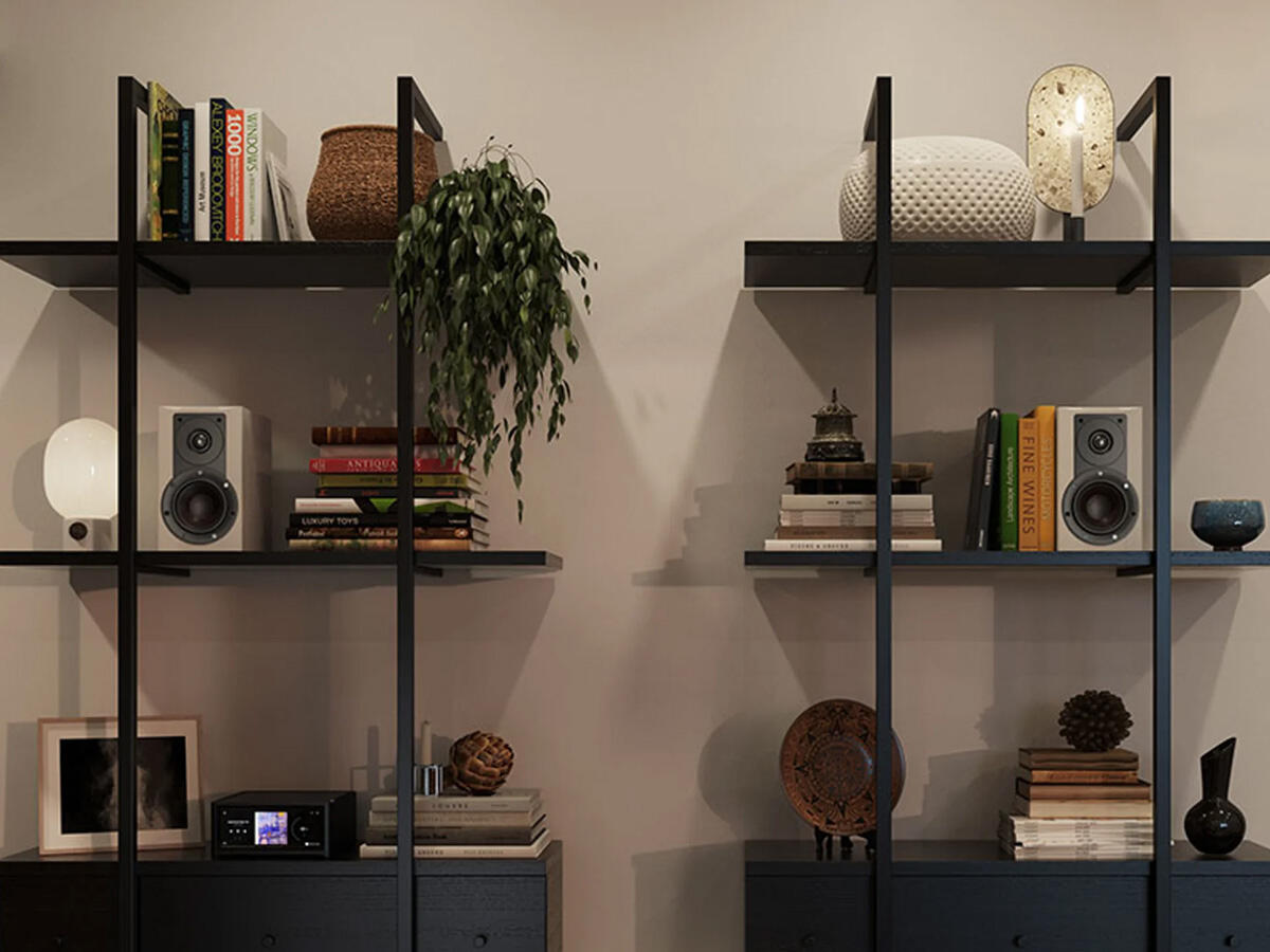 Állványra / polcra helyezhető hangsugárzó – OPTICON 1 MK2 (WHITE SATIN)