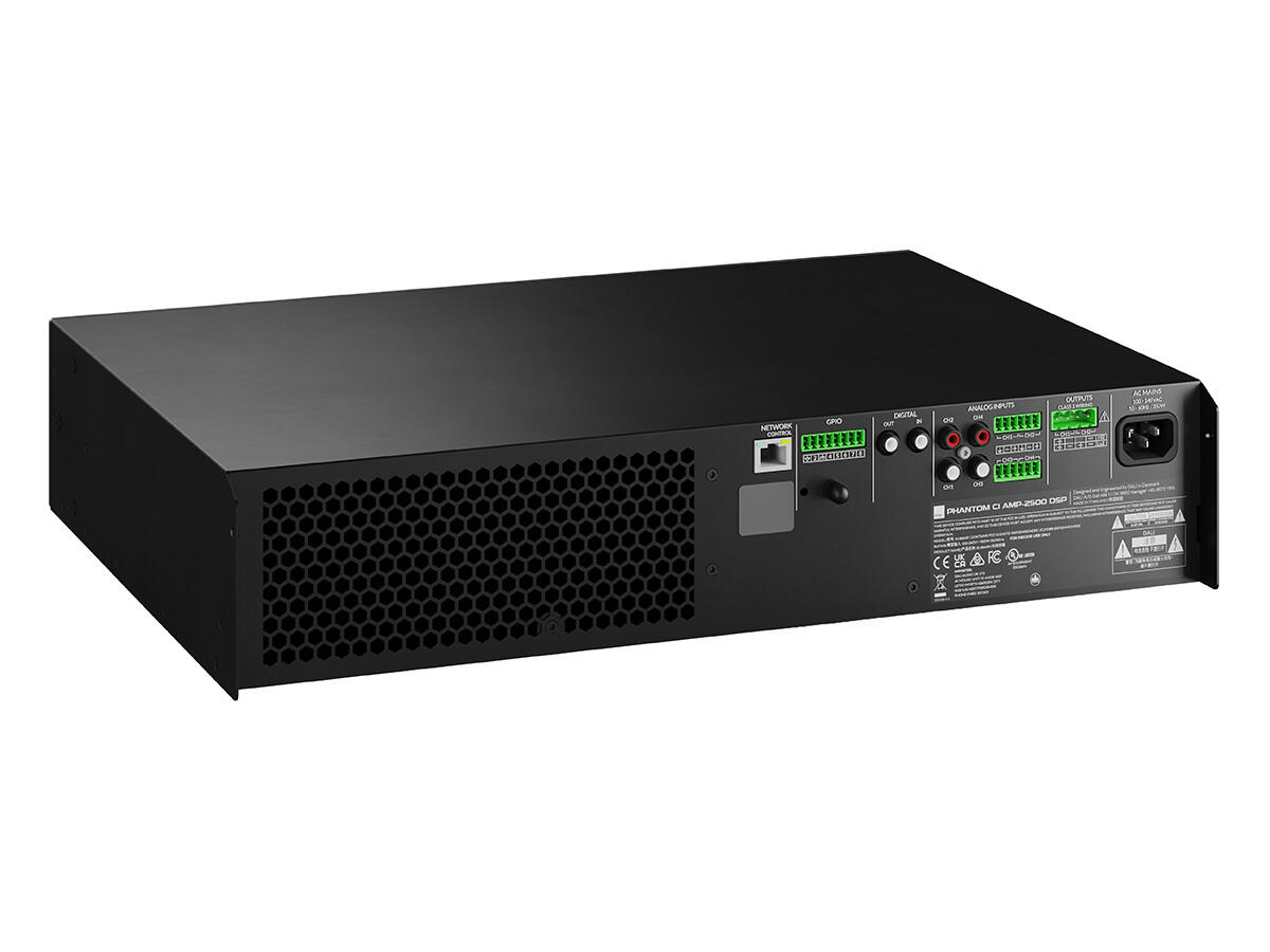 Integrált erősítő – PHANTOM CI AMP-2500 DSP