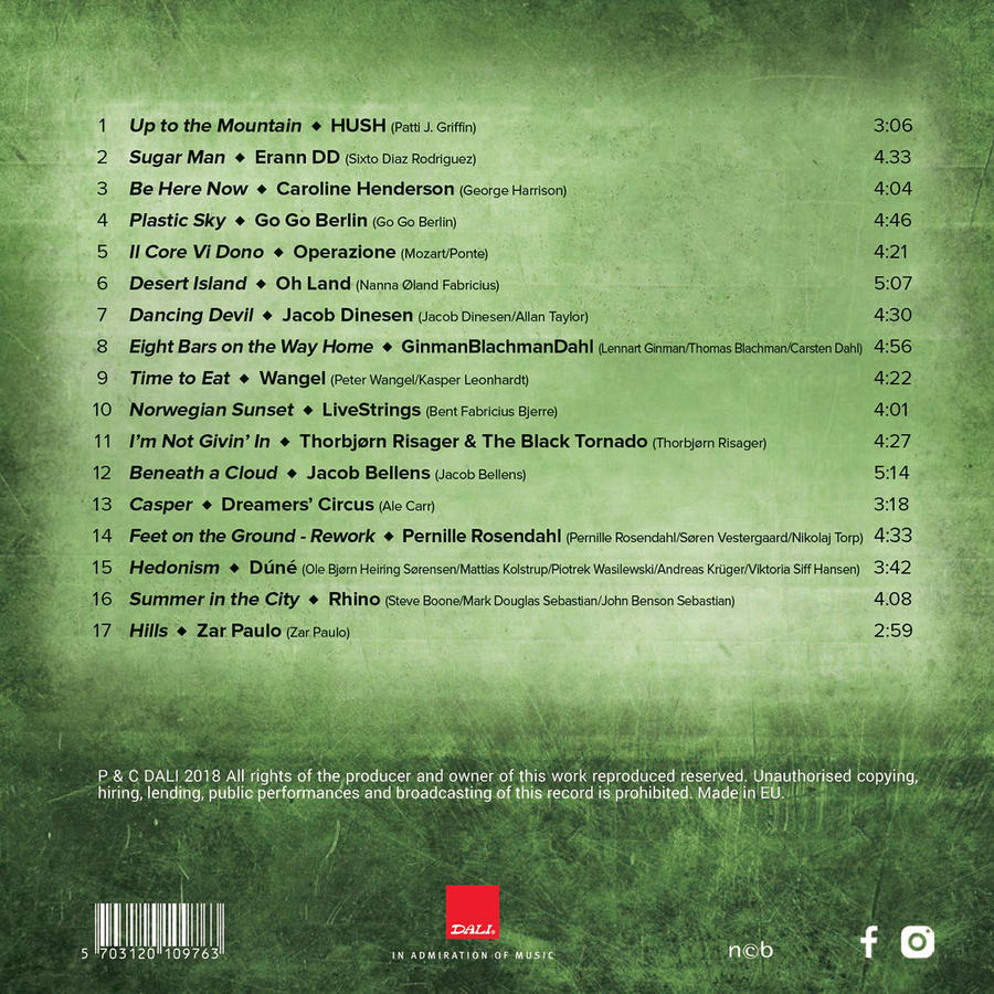 Demo disc – THE DALI CD VOL. 5