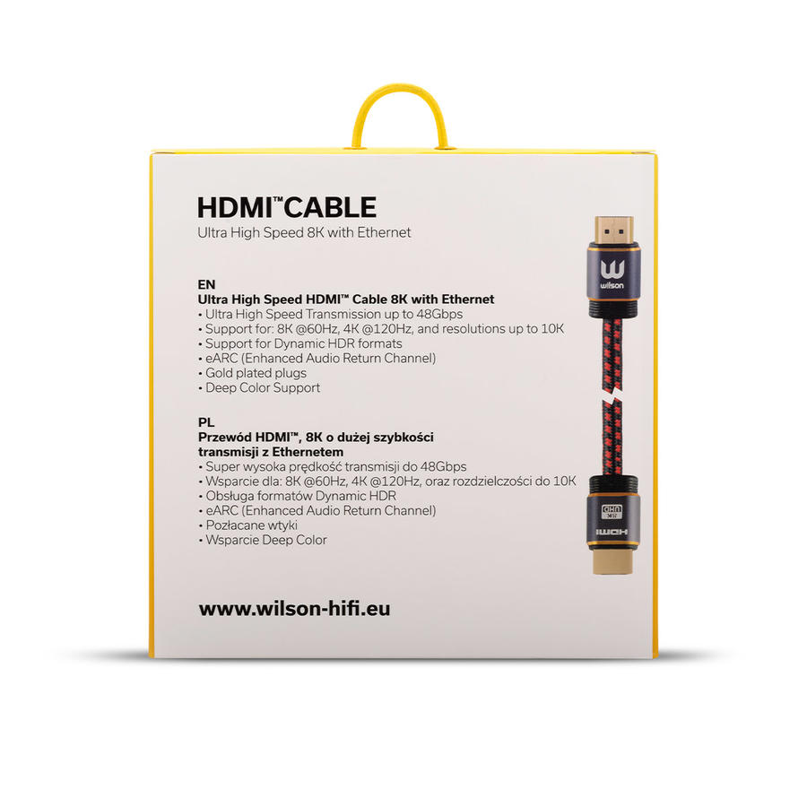 Prémium HDMI kábel – WILSON PREMIUM HDMI CABLE 3.0M