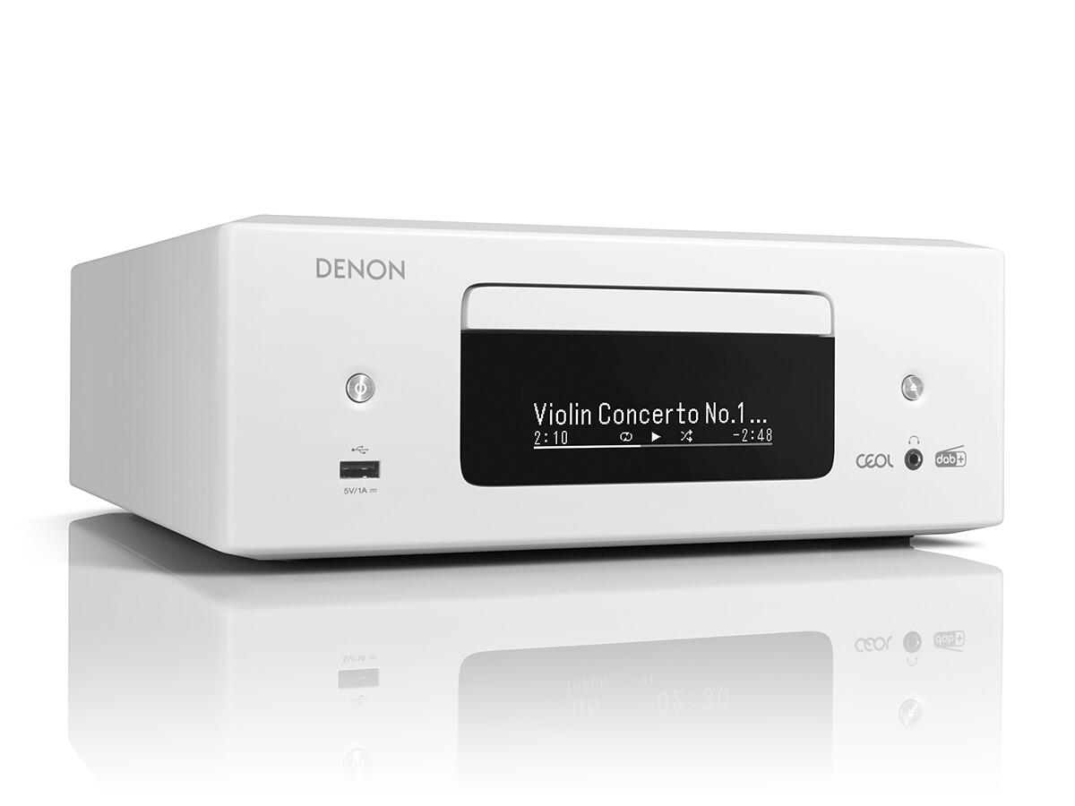 Sztereó CD/rádióerősítő – RCD-N12 DAB (WHITE HGL)