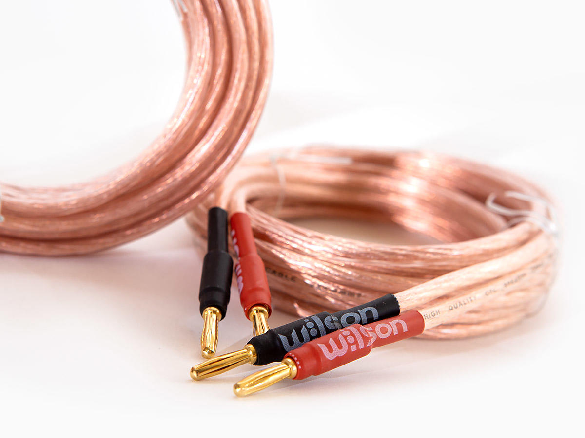 Hangszórókábel 2x4mm (3m) - Banándugó – WILSON SPK CABLE 4.0MM (2x3m)