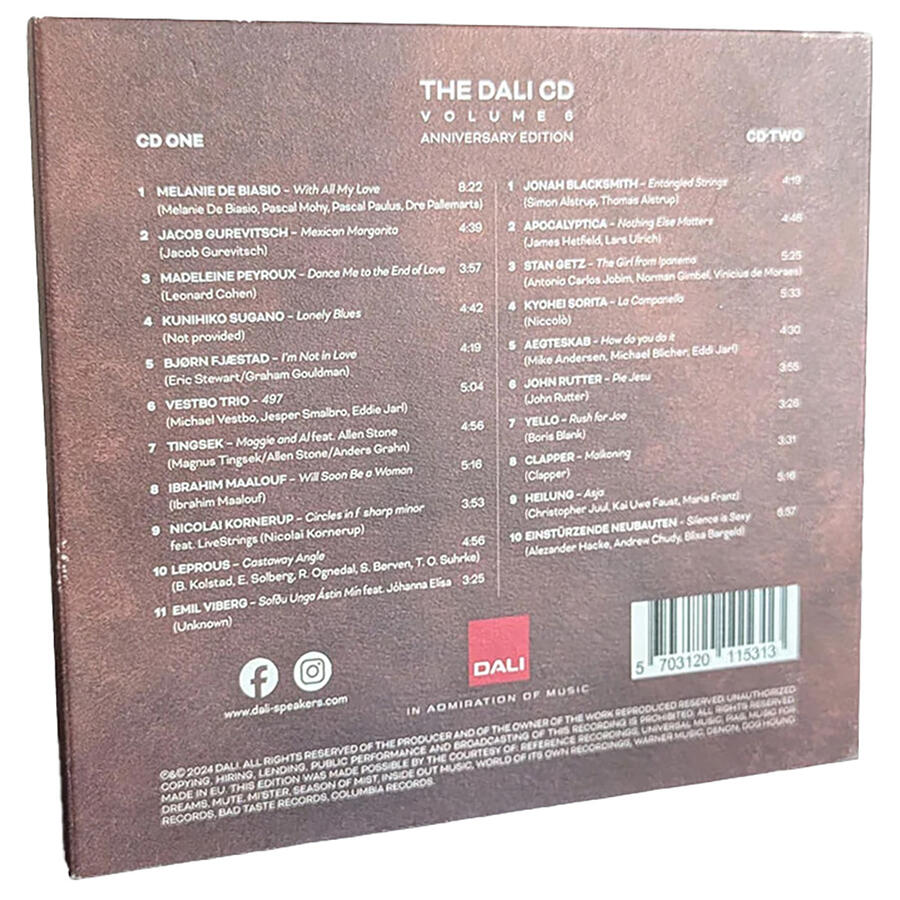 Demo disc – THE DALI CD VOL. 6