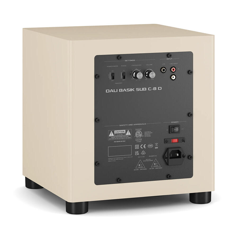 Aktív mélysugárzó- subwoofer – BASIK SUB (CARAMEL WHITE)