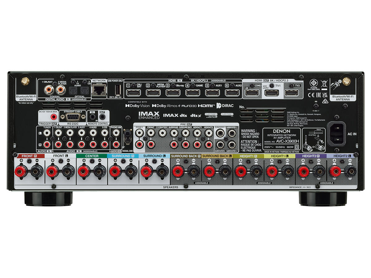 Házimozi rádióerősítő 9.4 8K – AVC-X3900H