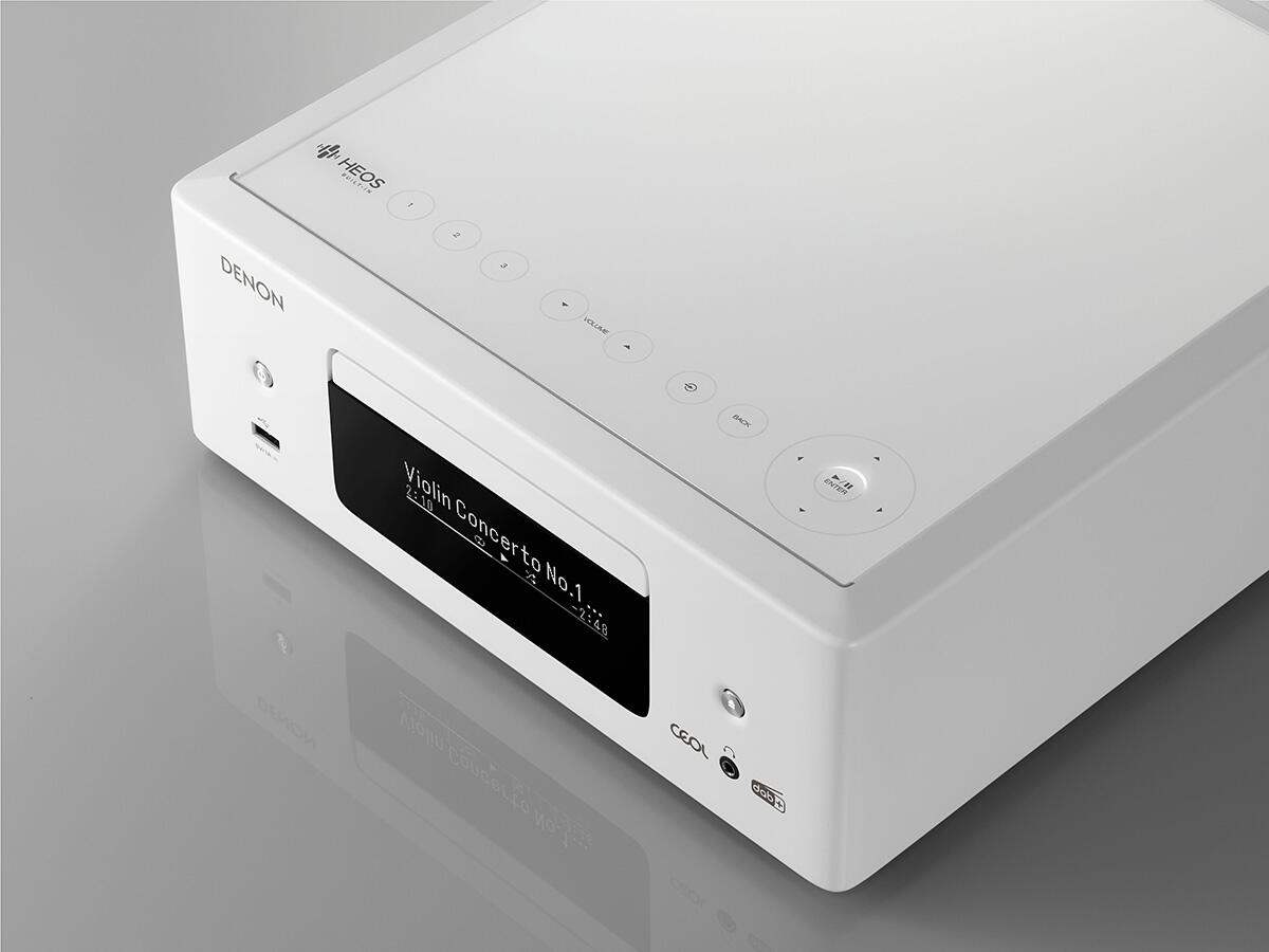 Sztereó CD/rádióerősítő – RCD-N12 DAB (WHITE HGL)