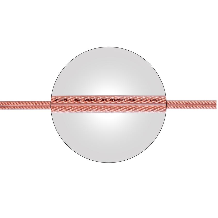 Hangszórókábel 2x2,5mm (100m) – WILSON SPK CABLE 2.5MM (100m)