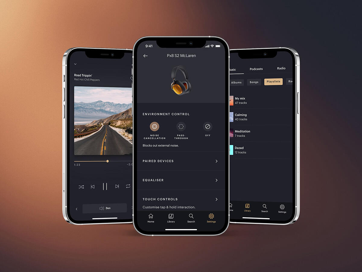 Fülre helyezhető Bluetooth fejhallgató – PX8 S2 McLaren Edition