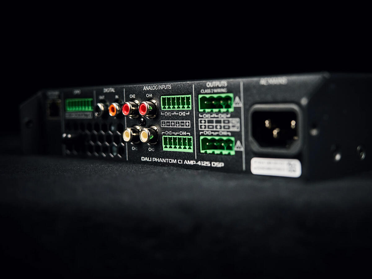 Integrált erősítő – PHANTOM CI AMP-4125 DSP