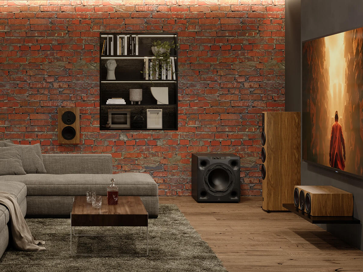 Aktív mélysugárzó- subwoofer – SUB V-16 F