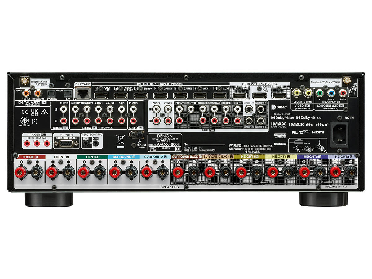 Házimozi rádióerősítő 9.4 8K – AVC-X4800H