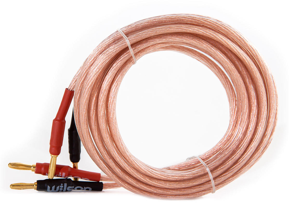 Hangszórókábel 2x4mm (3m) - Banándugó – WILSON SPK CABLE 4.0MM (2x3m)